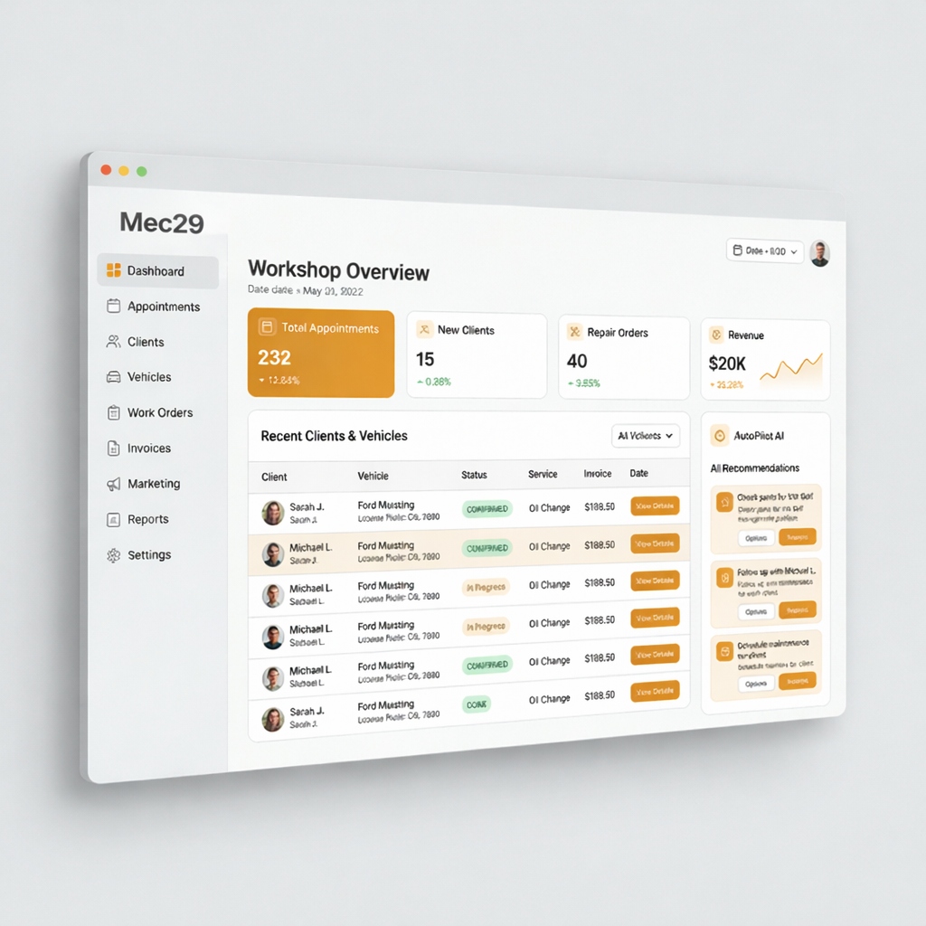 Plataforma de Gestión MEC29